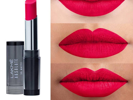 Lakme Absolute 3D Lipstick  Pink Passion - 3 gms