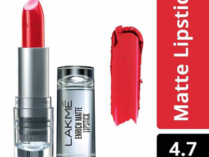 Lakme Enrich Matte Lipstick Shade RM18 - 4.7 gms