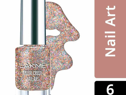Lakme Color Crush Nail Art T3 Multicolor - 6 ml