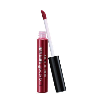 Lakme Forever Matte Liquid Lip Colour Crimson Rose - 5.6 ml