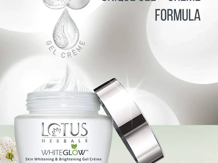 Lotus Herbals Whiteglow Skin Whitening And Brightening Gel Cream (SPF-25)