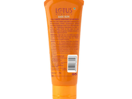 Lotus Herbals Safe Sun 3-in-1 Matte Look Daily Sunscreen