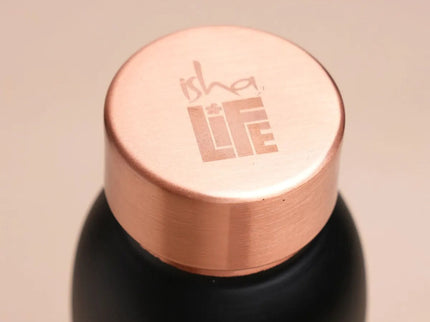 Isha Life Copper Water Bottle (Coated) - 950 ml