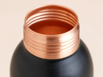 Isha Life Compact Copper Water Bottle (Coated) – 700 ml