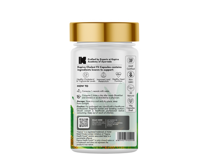 Kapiva Ayurveda Herbal Wellness Support Capsules – 60 Caps