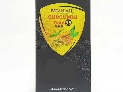 Patanjali Curcumin Gold Tablets - 95 Tablets
