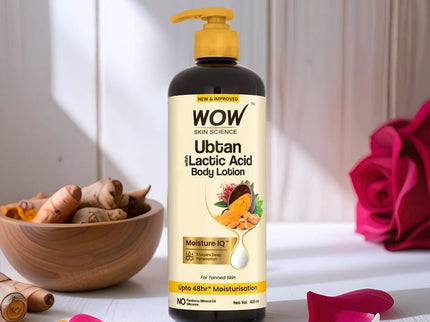 Wow Skin Science Ubtan Body Lotion - 400 ml