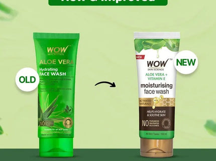 Wow Skin Science Aloe Vera Hydrating Face Wash