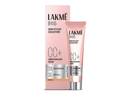 Lakme 9 to 5 Cc+ Complexion Care Cream SPF 30 Pa++ - 9 gms