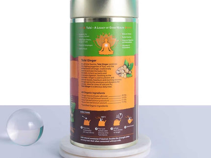 Organic India Tulsi Ginger Tea - 100 gms