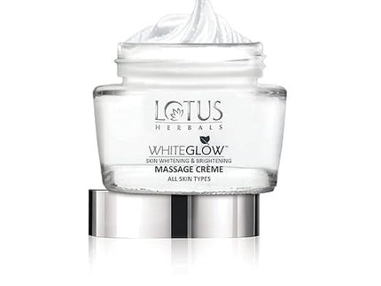 Lotus Herbals Whiteglow Skin Whitening And Brightening Massage Creme - 60 gms