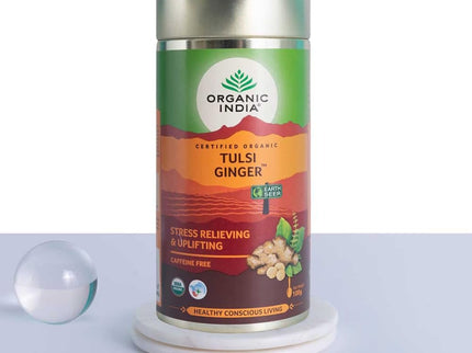 Organic India Tulsi Ginger Tea - 100 gms