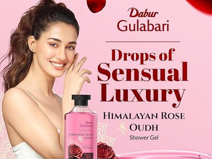 Dabur Gulabari Shower Gel-Himalayan Rose & Oudh - 250 ml