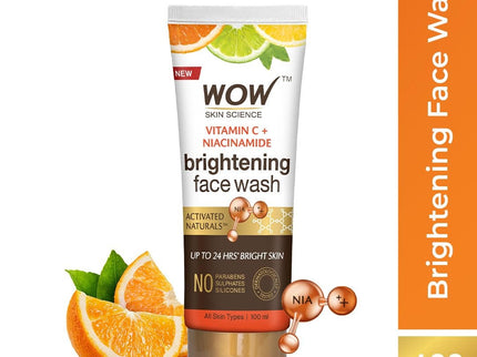 Wow Skin Science Brightening Vitamin C Face Wash
