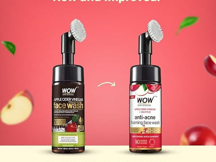Wow Skin Science Apple Cider Vinegar Foaming Face Wash