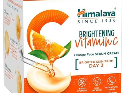 Himalaya Brightening Vitamin C Orange Face Serum Cream - 50 gms