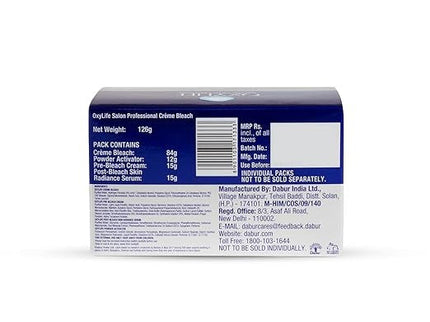 Dabur Oxylife Natural Radiance 5 Creme Bleach - 126 gms
