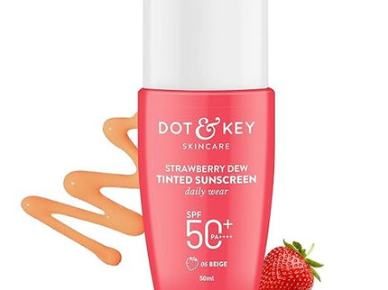 Dot & Key Strawberry Dew Tinted Sunscreen SPF 50+ Pa++++ - 50 ml