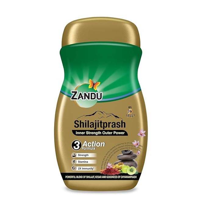 Zandu Shilajitprash Dual Goodness of Chyawanprash