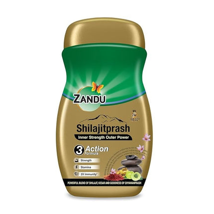 Zandu Shilajitprash Dual Goodness of Chyawanprash