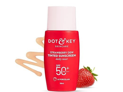 Dot & Key Strawberry Dew Tinted Sunscreen SPF 50+ Pa++++ - 50 ml
