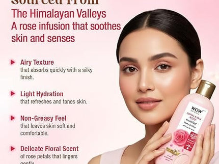 Wow Skin Science Himalayan Rose Body Lotion - 400 ml