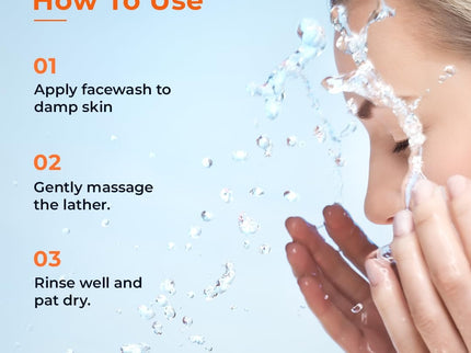 WOW Skin Science Japanese Yuzu + Vitamin C with Ceramide Brightening Face Wash