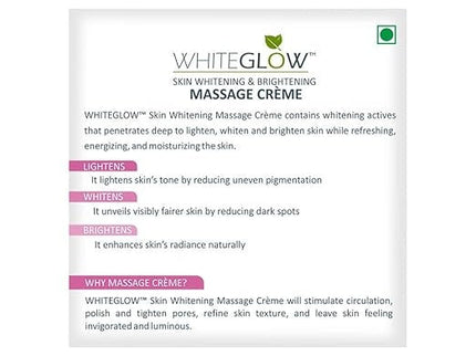 Lotus Herbals Whiteglow Skin Whitening And Brightening Massage Creme - 60 gms