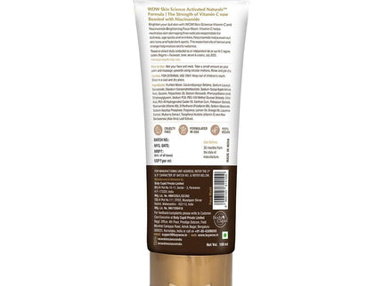 Wow Skin Science Brightening Vitamin C Face Wash