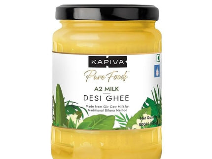 Kapiva Ayurveda A2 Desi Cow Ghee - 500 ml