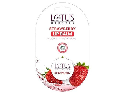 Lotus Herbals Lip Balm Strawberry - 5 gms