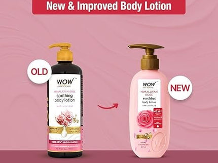 Wow Skin Science Himalayan Rose Body Lotion - 400 ml