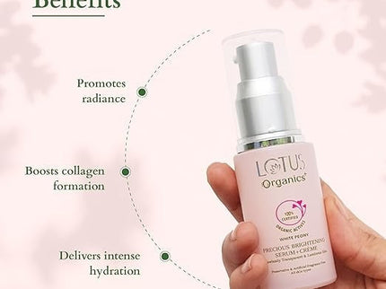 Lotus Organics+ Precious Face Serum + Cream - 30 gms