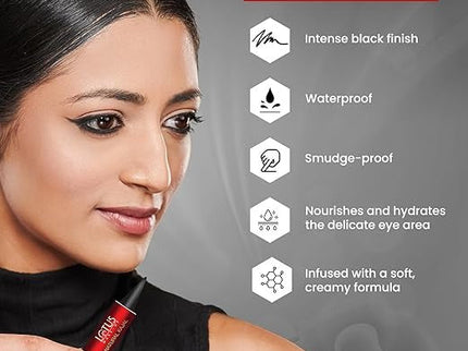 Lotus Make-Up Natural Kajal Black NK04 - 4 gms