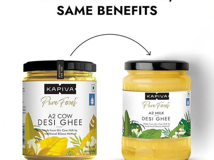 Kapiva Ayurveda A2 Desi Cow Ghee - 500 ml