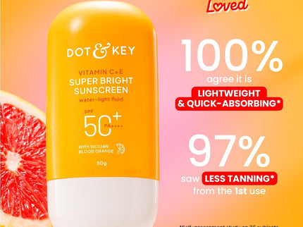 Dot & Key Vitamin C + E Super Bright Sunscreen SPF 50+++