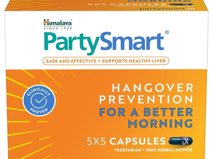 Himalaya Wellness Party Smart Capsules - 25 Caps