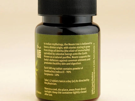Isha Life Neem Tablets - 60 Tablets