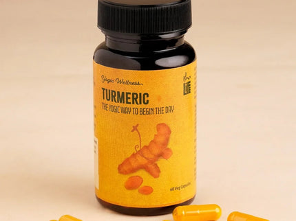 Isha Life Turmeric Powder in Veg Capsules - 60 Caps