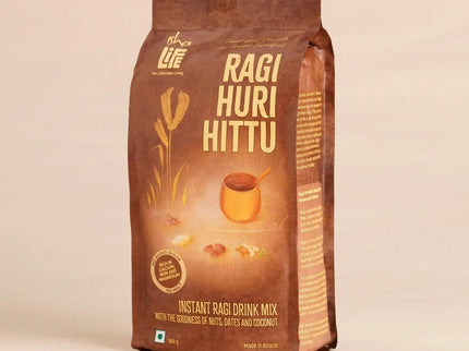 Isha Life Ragi Huri Hittu (Instant Ragi Drink Mix) - 500 gms