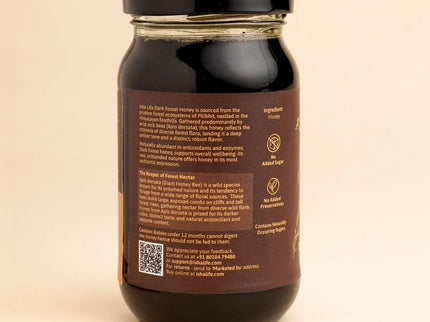 Isha Life Dark Forest Honey - 500 gms