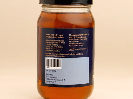 Isha Life Raw Himalayan Honey - 500 gms