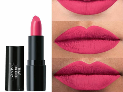 Lakme Cushion Matte Lipstick Pink Prom - 4.5 gms