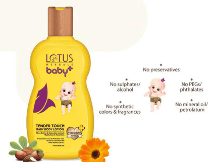 Lotus Herbals Baby+ Tender Touch Baby Body Lotion