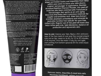 Wow Skin Science Activated Charcoal Peel Off Face Mask - 100 ml