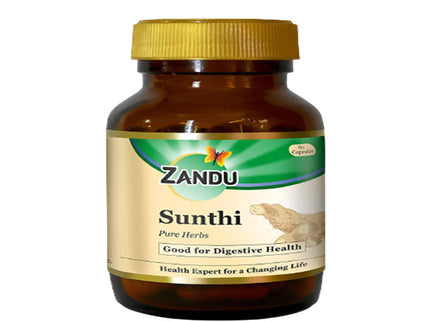 Zandu Sunthi Pure Herbs Capsules Good For Digestive Health