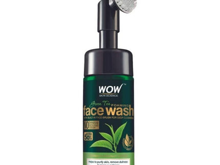 Wow Skin Science Green Tea Foaming Face Wash - 100 ml