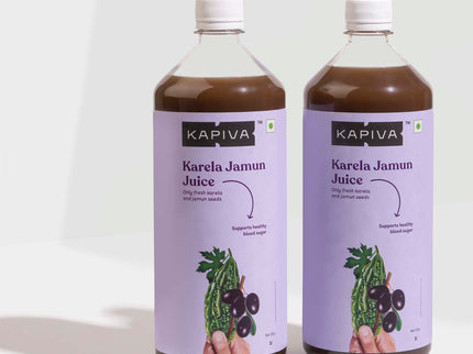 Kapiva Ayurveda Karela Jamun Juice Combo