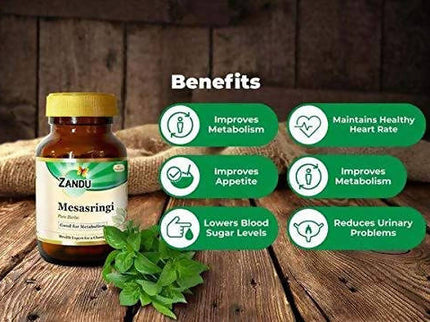 Zandu Mesasringi Pure Herbs Capsules