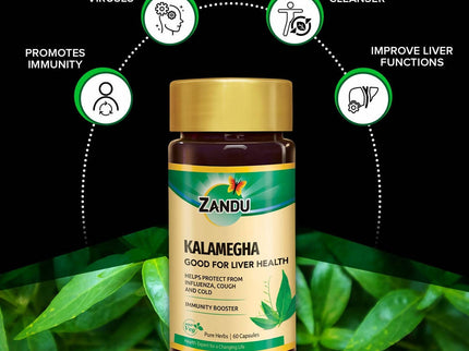 Zandu Kalamegha Good For Liver Health Capsules